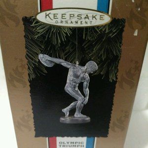 Hallmark 1996 Olympic Triumph Keepsake Ornament.